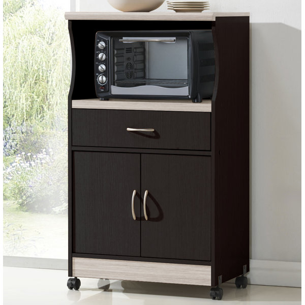 Wade Logan Mae Microwave Cart Reviews Wayfair
