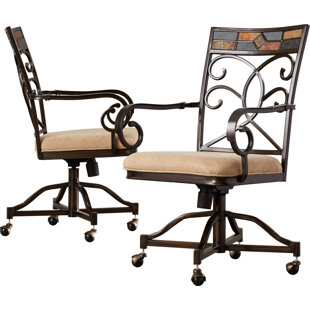 Zamudio Arm Chairs (Set Of 2) by World Menagerie #1