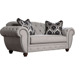 Go to store & view more images Darby Home Co Suffield Chesterfield Loveseat