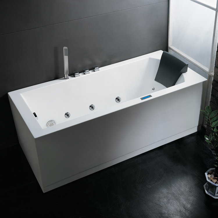 Ariel Bath Platinum 70 X 32 Drop In Whirlpool Bathtub Reviews Wayfair