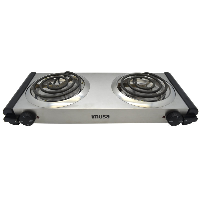 Imusa Electric Double Burner Reviews Wayfair Ca