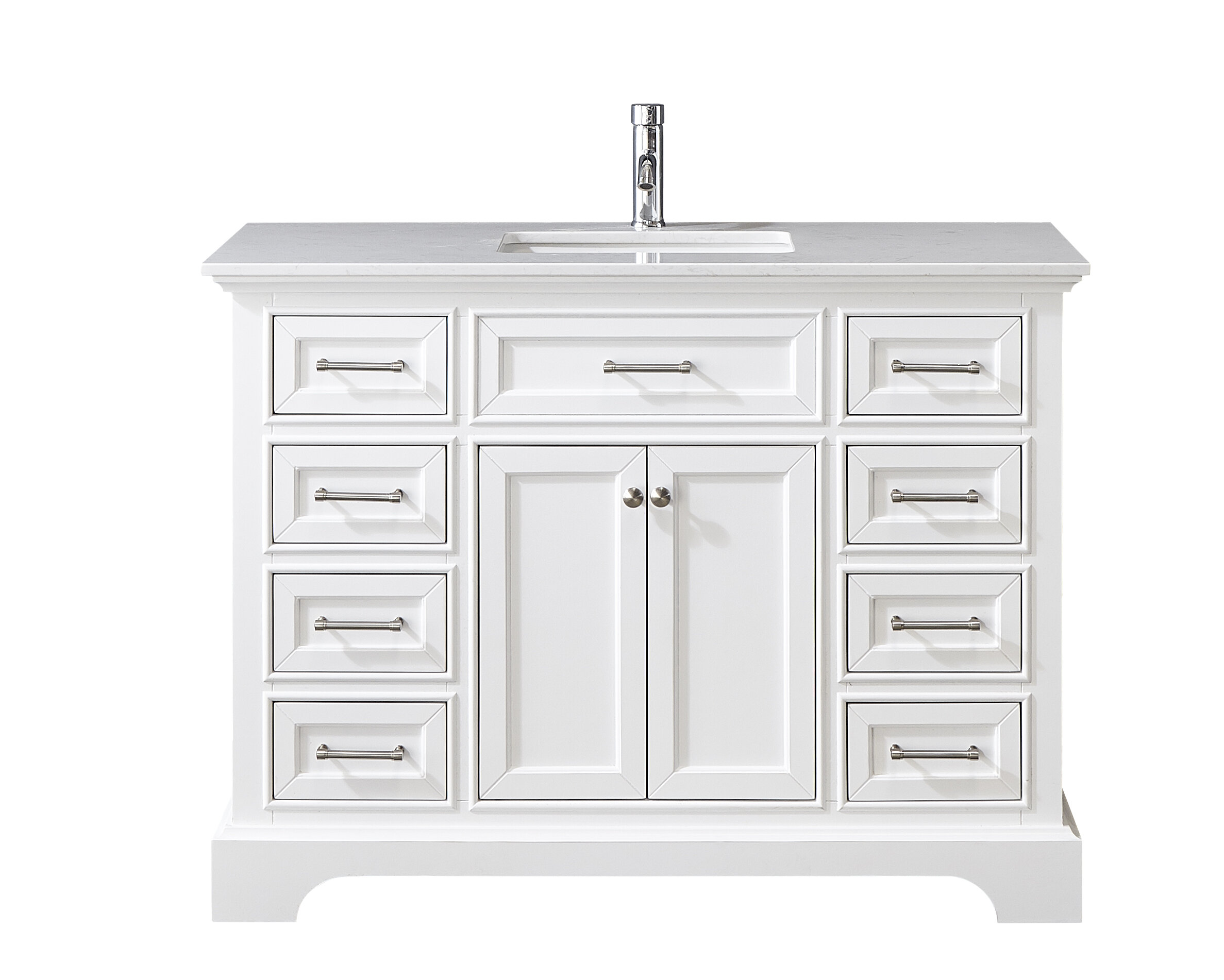 Invanity 47 Single Sink Bathroom Vanity Base Only Wayfair