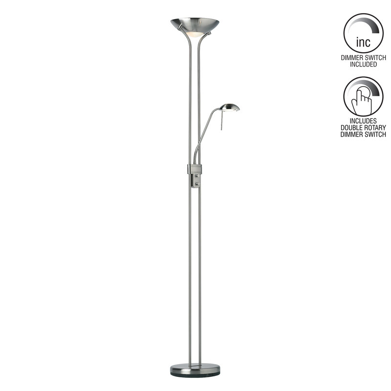 Zipcode Design Charlie 180cm Torchiere Floor Lamp Reviews