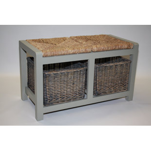 Cavendish Wicker Storage Bench Wayfair Co Uk