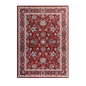 Arabella Red Area Rug