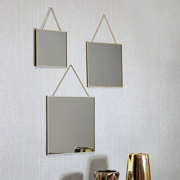 set of 3 mirrors