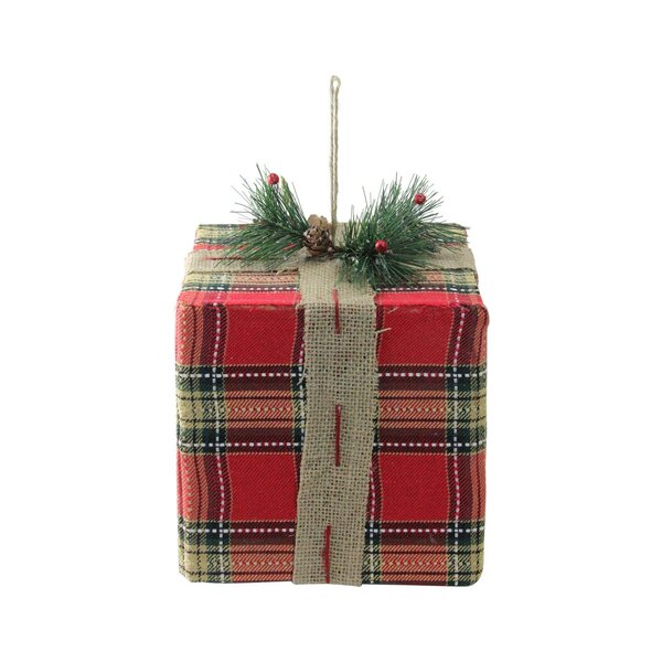 The Holiday Collection Plaid Picture Frame Ornament