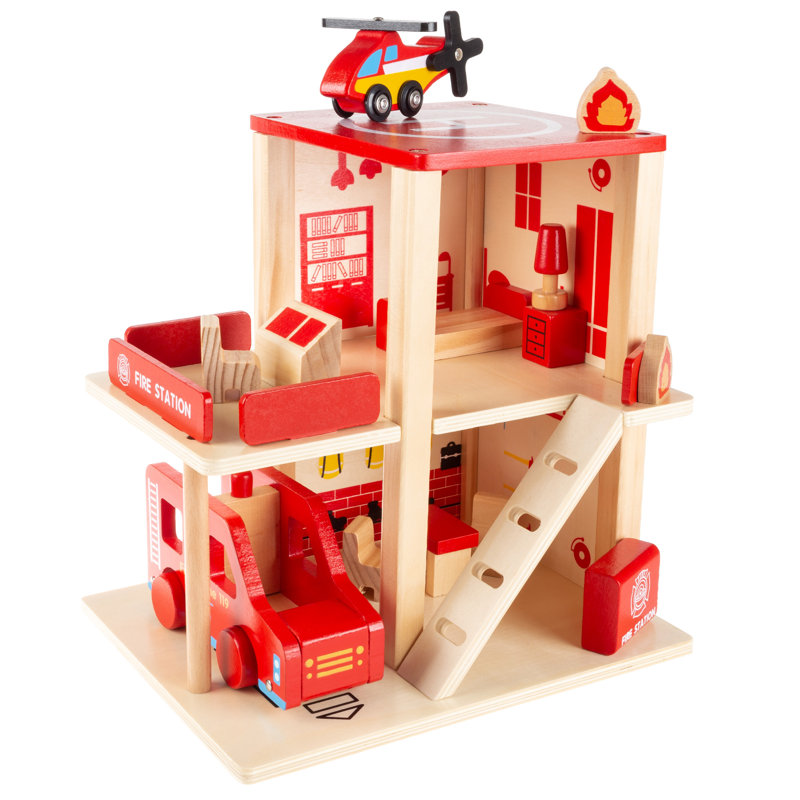 melissa and doug fire house