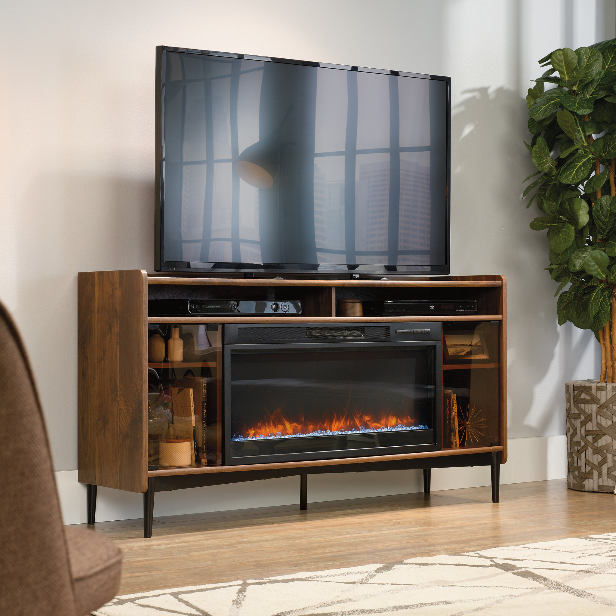 gutierrez tv stand on Ivy Bronx Gutierrez Tv Stand For Tvs Up To 60 Reviews Wayfair