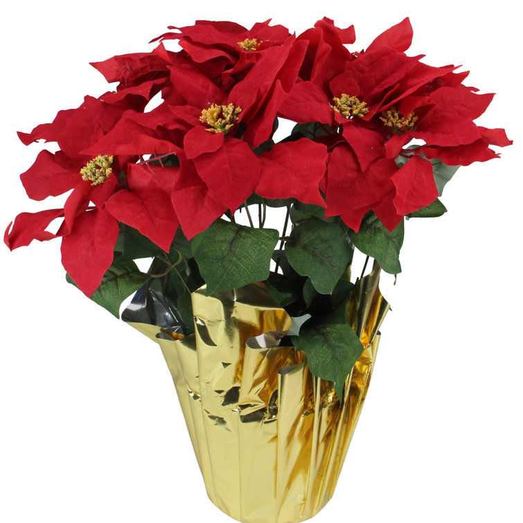 Northlight Christmas Decorations/Poinsettias Red Northlight Christmas Decorations/Poinsettias Red