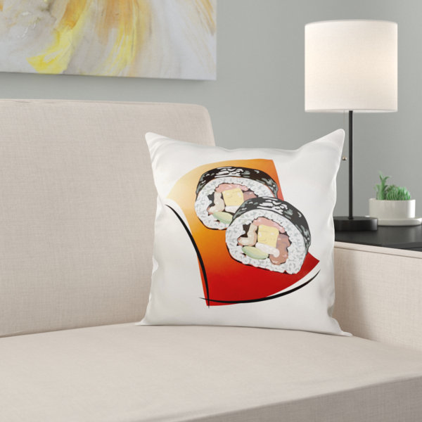 asian inspired throw pillows