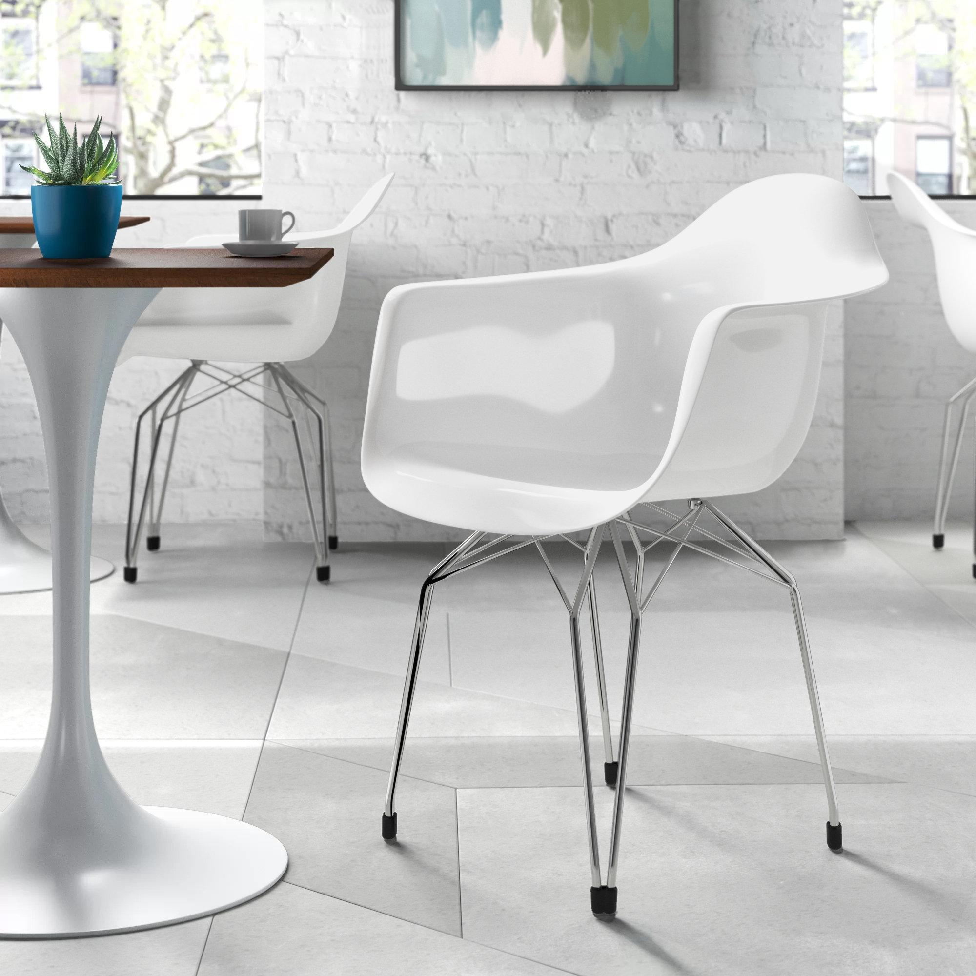 Orren Ellis Emerick Diamond Dining Chair Wayfair