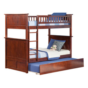 Abbie Twin Over Twin Standard Bed with Trundle