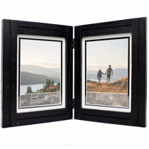 Dicksons Godparent Poem Midnight Black 12 x 8 MDF Wood Hinged Double Photo Frame Dicksons Godparent Poem Midnight Black 12 x 8 MDF Wood Hinged Double Photo Frame