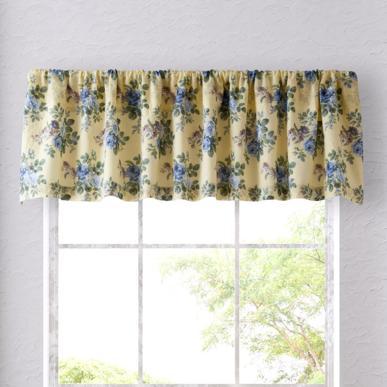 Laura Ashley Linley 86 Curtain Valance Reviews Wayfair