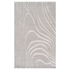 Naryan-Mar Hand-Tufted Gray/Silver Area Rug