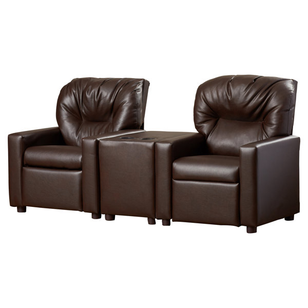 Dozy Dotes Theater Kids Recliner With Cup Holder Reviews Wayfair