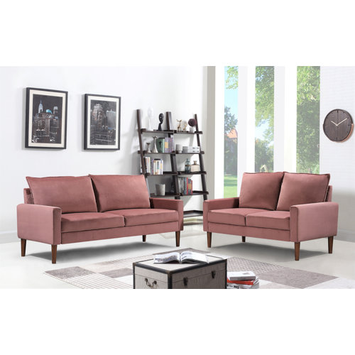 Mercer41 Uhrichsville Loveseat Reviews Wayfair
