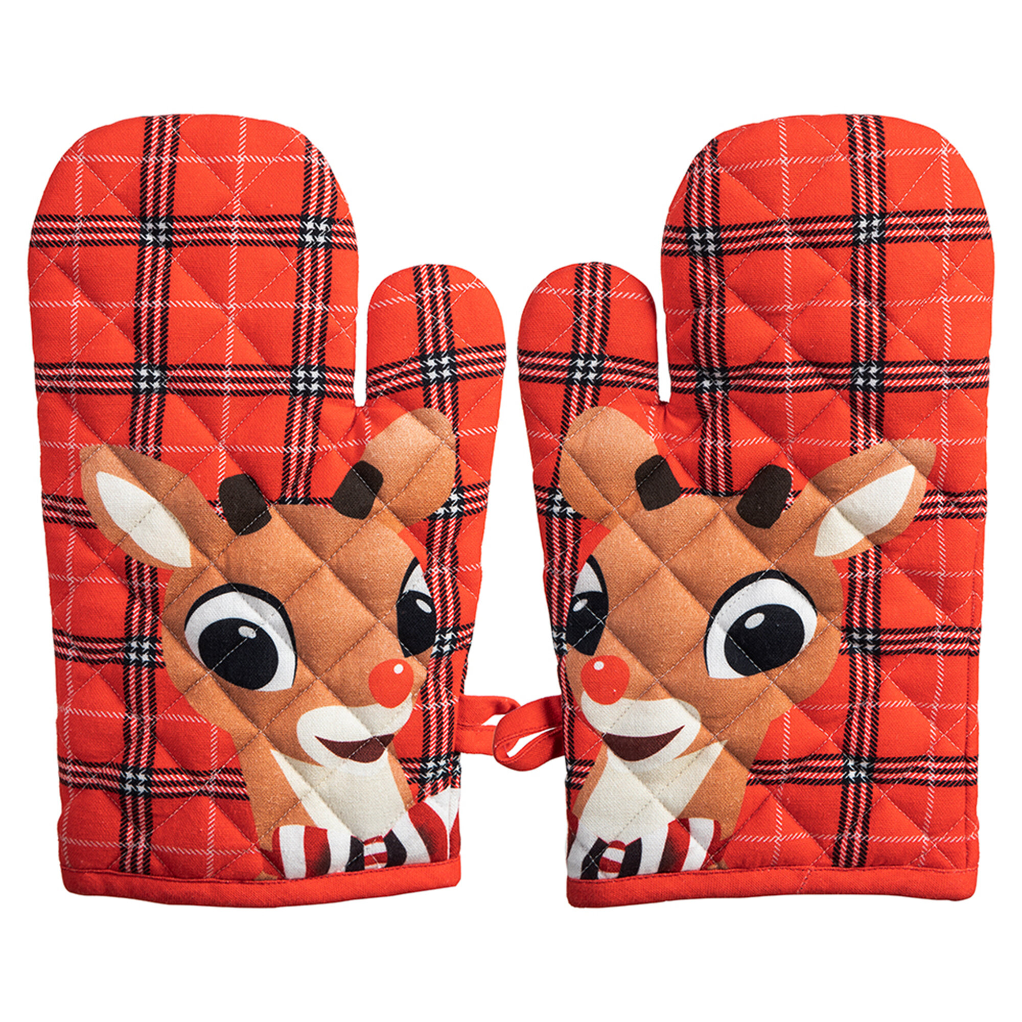 reindeer oven mitt