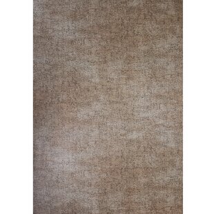 Wallpaper rustic brown faux vintage rusted sackcloth textile Textured Plain roll