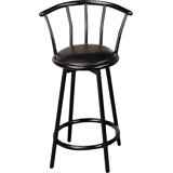 24 Swivel Bar Stool (Set of 2) by Wildon Home®