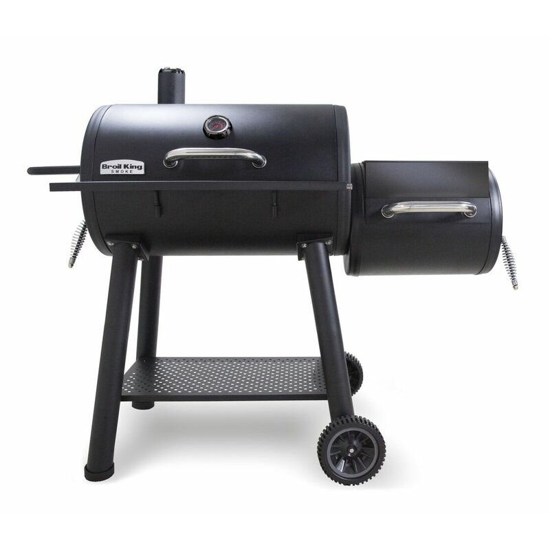 Broil King Smoke™ Offset Charcoal Smoker and Grill ...