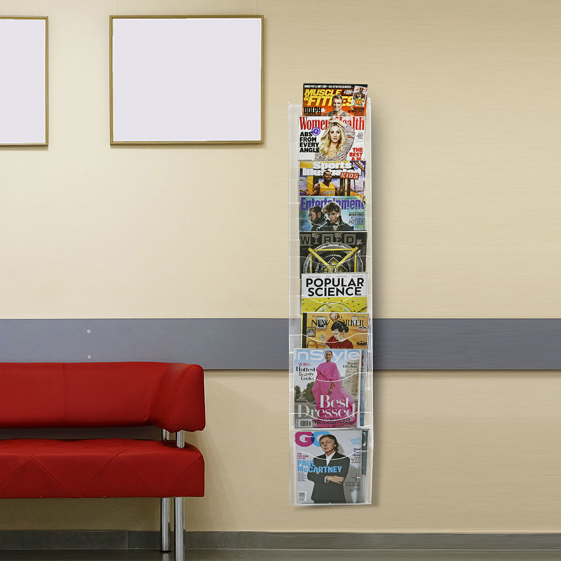 Wall Mounted Magazine Rack/Stand
