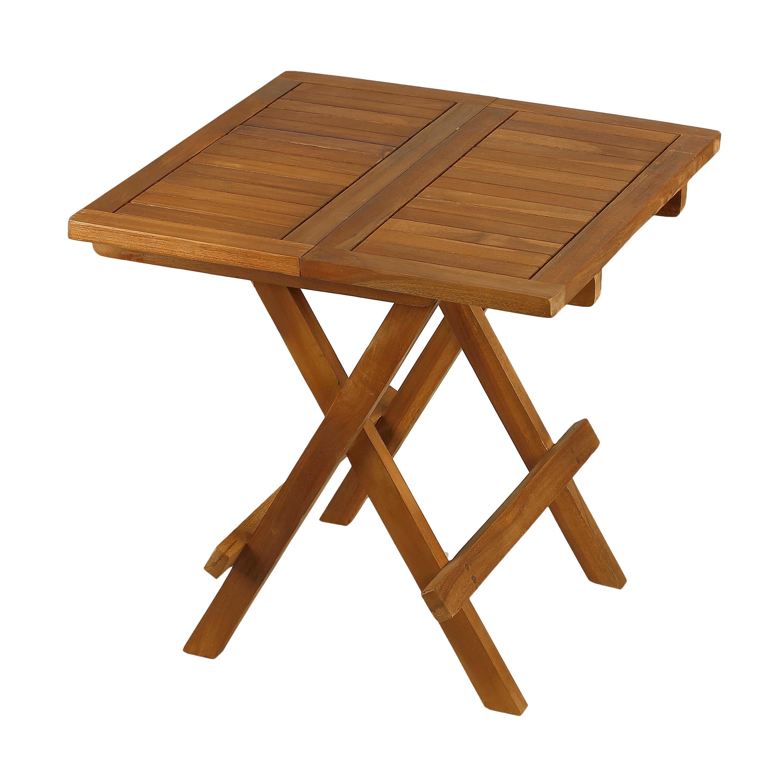 Small Wooden Folding Side Table