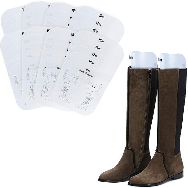 Boot Shaper Pair of Boot trees Plastic boot shaper with Handle Inserts Knee High