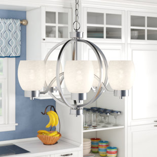 Go to store & view more images Schmid 5-Light Shaded Chandelier by Winston Porter