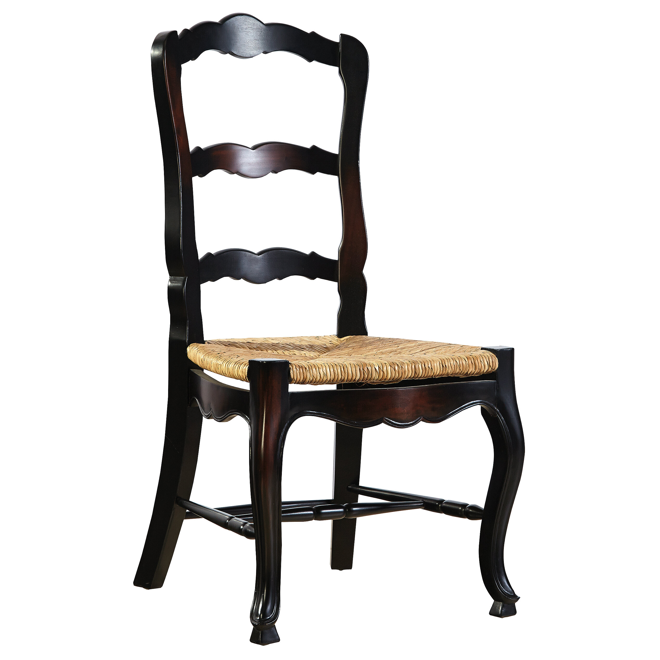 Furniture Classics French Country Solid Wood Ladder Back Side Chair Reviews Perigold