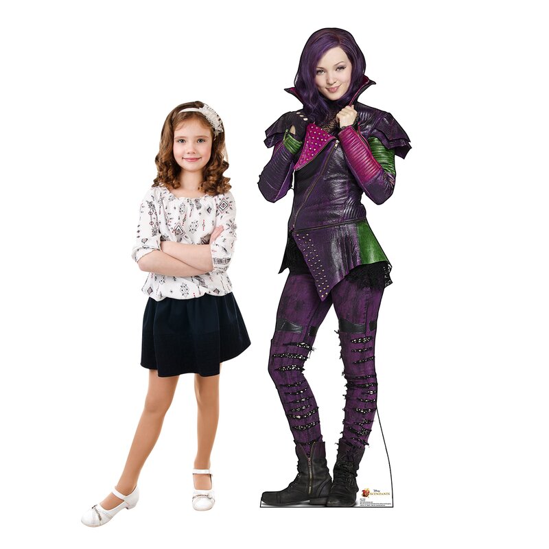 Advanced Graphics Disney Descendants Mal Life Size Cardboard Cutout Wayfair