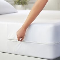 queen mattress protector zipper