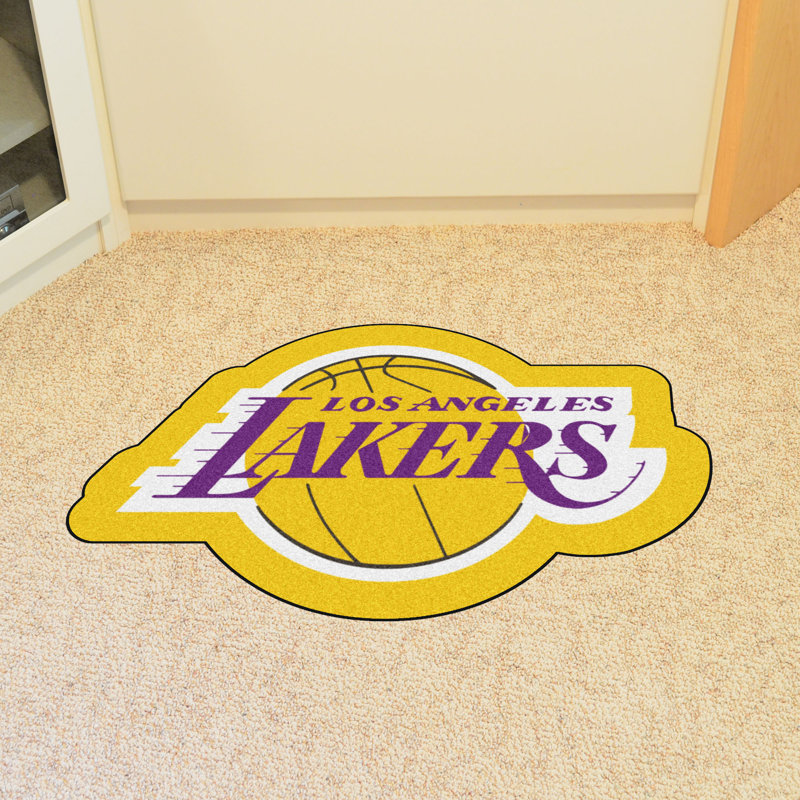 Fanmats Nba Los Angeles Lakers Mascot 36 In X 24 In Non Slip Indoor Only Door Mat Wayfair