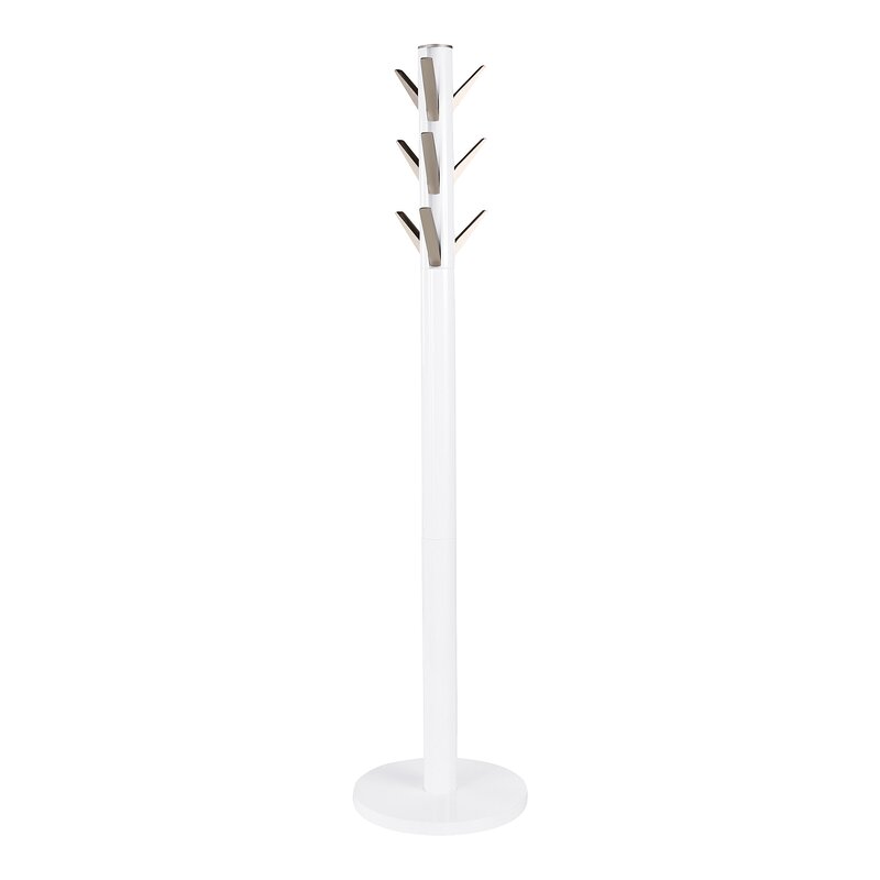 white coat stand