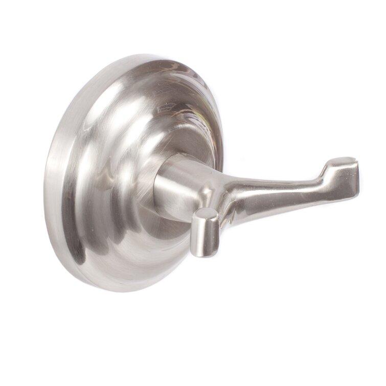 2 yes 2 Taymor 04-6202 Brentwood Series Double Robe Hook Polished Chrome Finish 