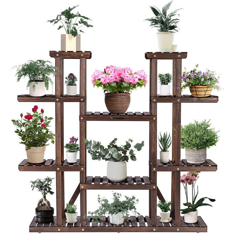 VIVOSUN Free Form MultiTiered Plant Stand &amp; Reviews Wayfair