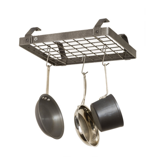 Enclume Usa Handcrafted Low Ceiling Small Rectangle Pot Rack Wayfair