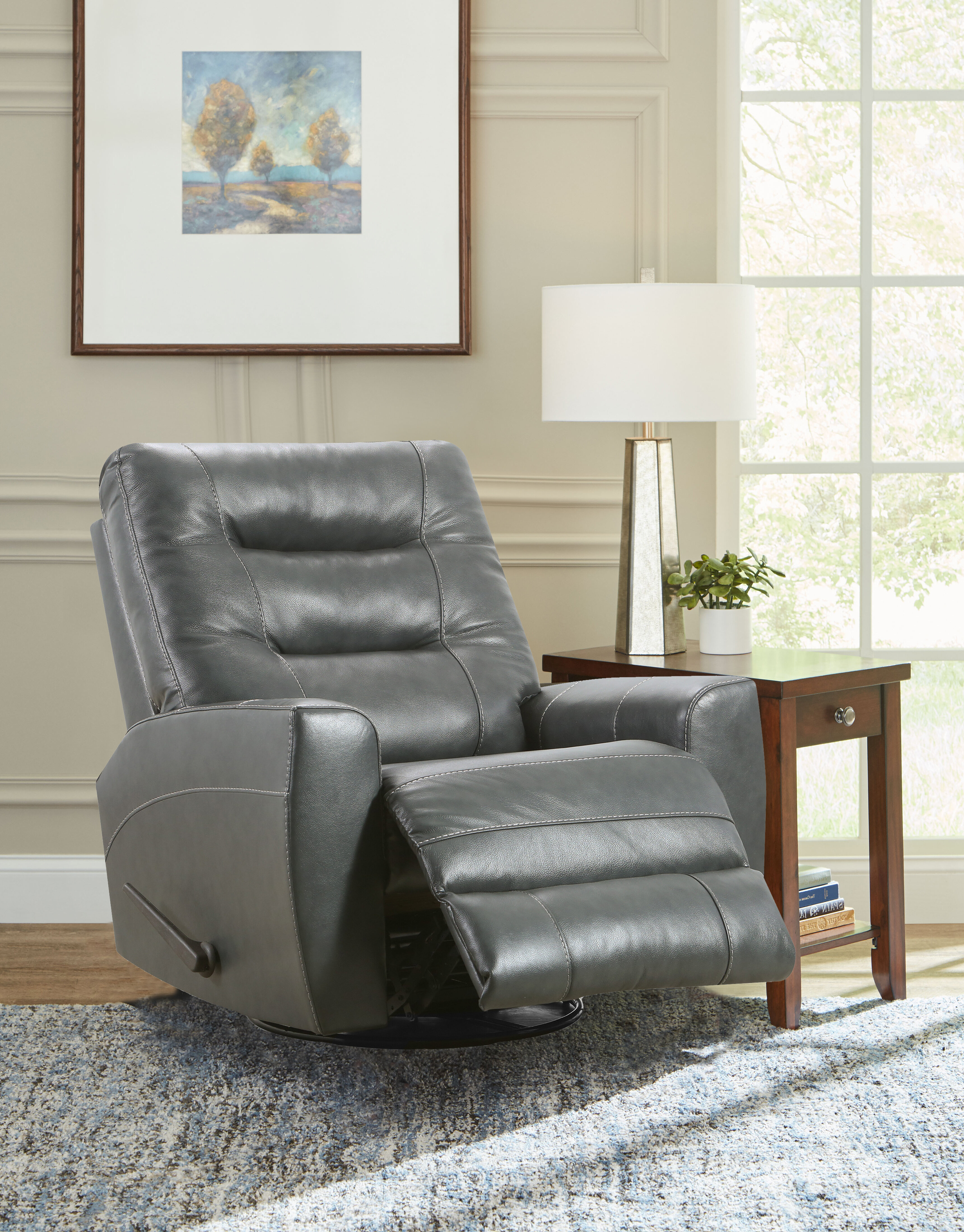 penovich power swivel recliner