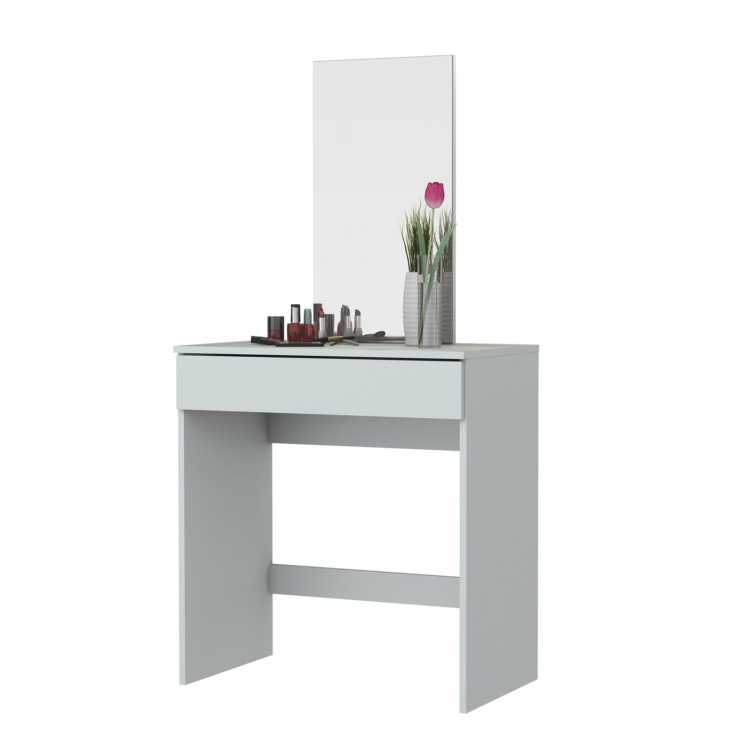 Latitude Run Menchen Vanity With Mirror Reviews Wayfair