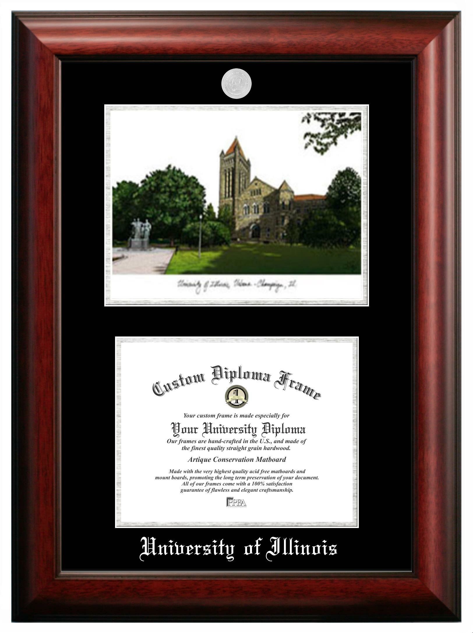 Campus Images Wood Digital Picture Frame | Wayfair