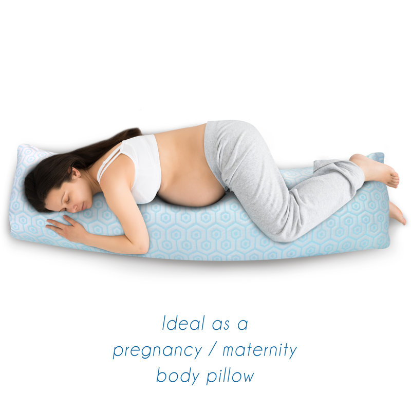 Alwyn Home Cooling Gel Fiber Body Pillow Reviews Wayfair