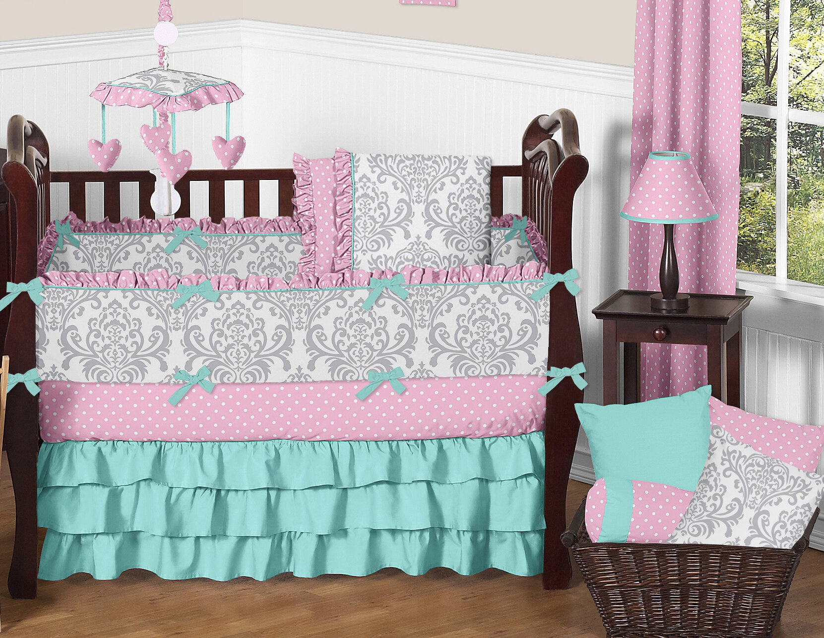 Crib Bedding Set Gypsy Baby 3 Pc