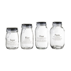 Webster Hermetic Preserving 4 Piece Pet Treat Jar