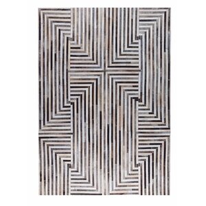 Draco Handmade Gray/White Area Rug