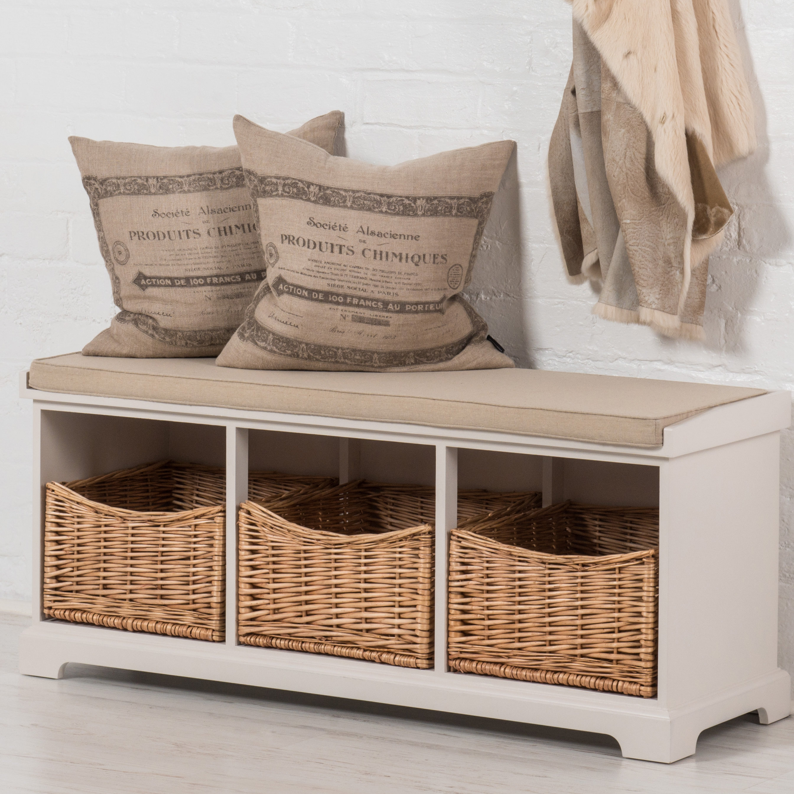 Brambly Cottage Lummen Upholstered Storage Bench Reviews