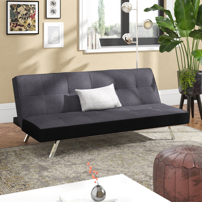 17 Stories Rayfield 3 Seater Clic Clac Sofa Bed Reviews Wayfair Rayfield 3 Seater Clic Clac Sofa Bed