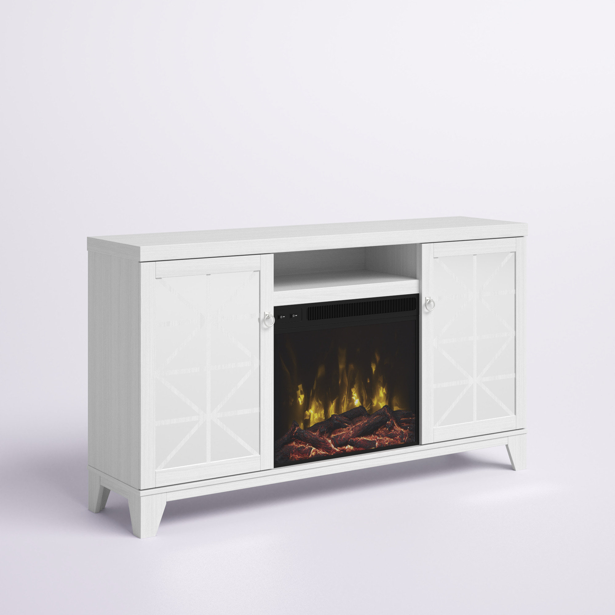 Etta Avenue™ Carrington Tv Stand For Tvs Up To 65 With Fireplace