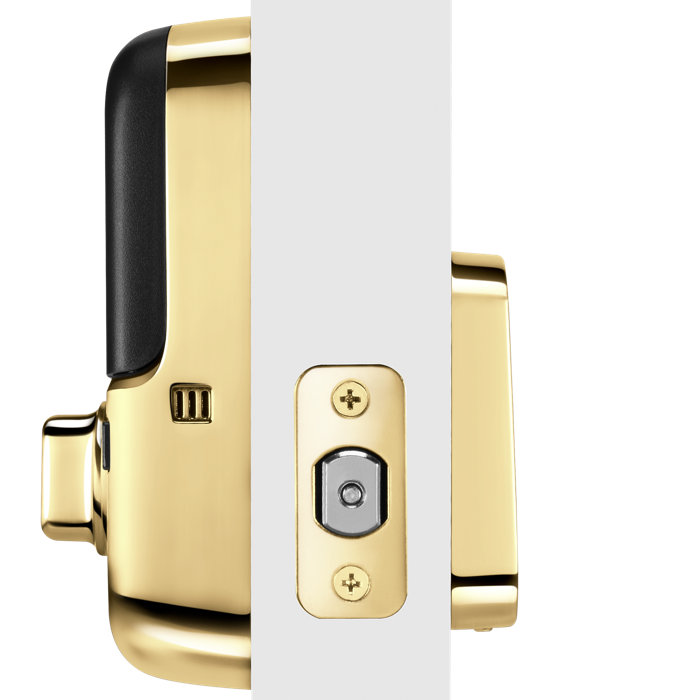 Yale Real Living Key Free Assure Touchscreen Deadbolt With Z Wave