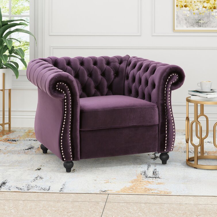 purple chair wayfair